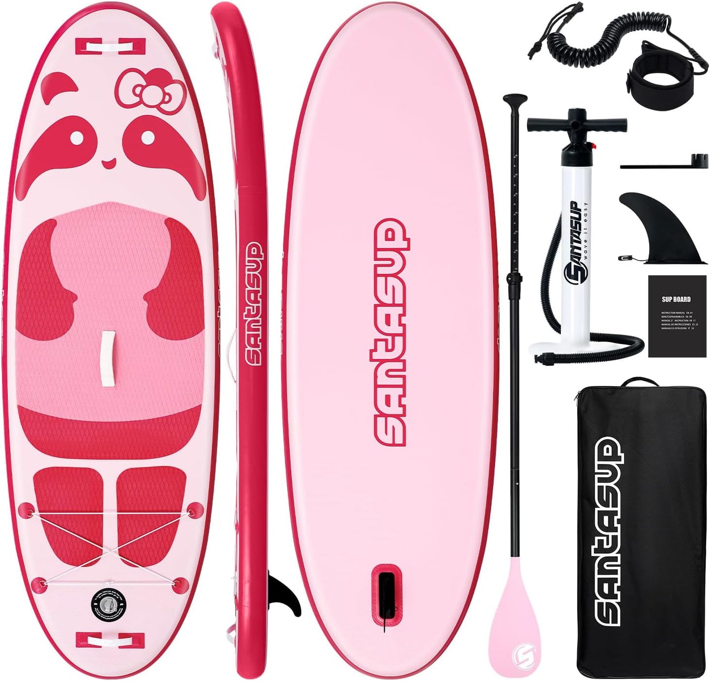 Tabla remo inflable niños 8ft con bomba antiderrap