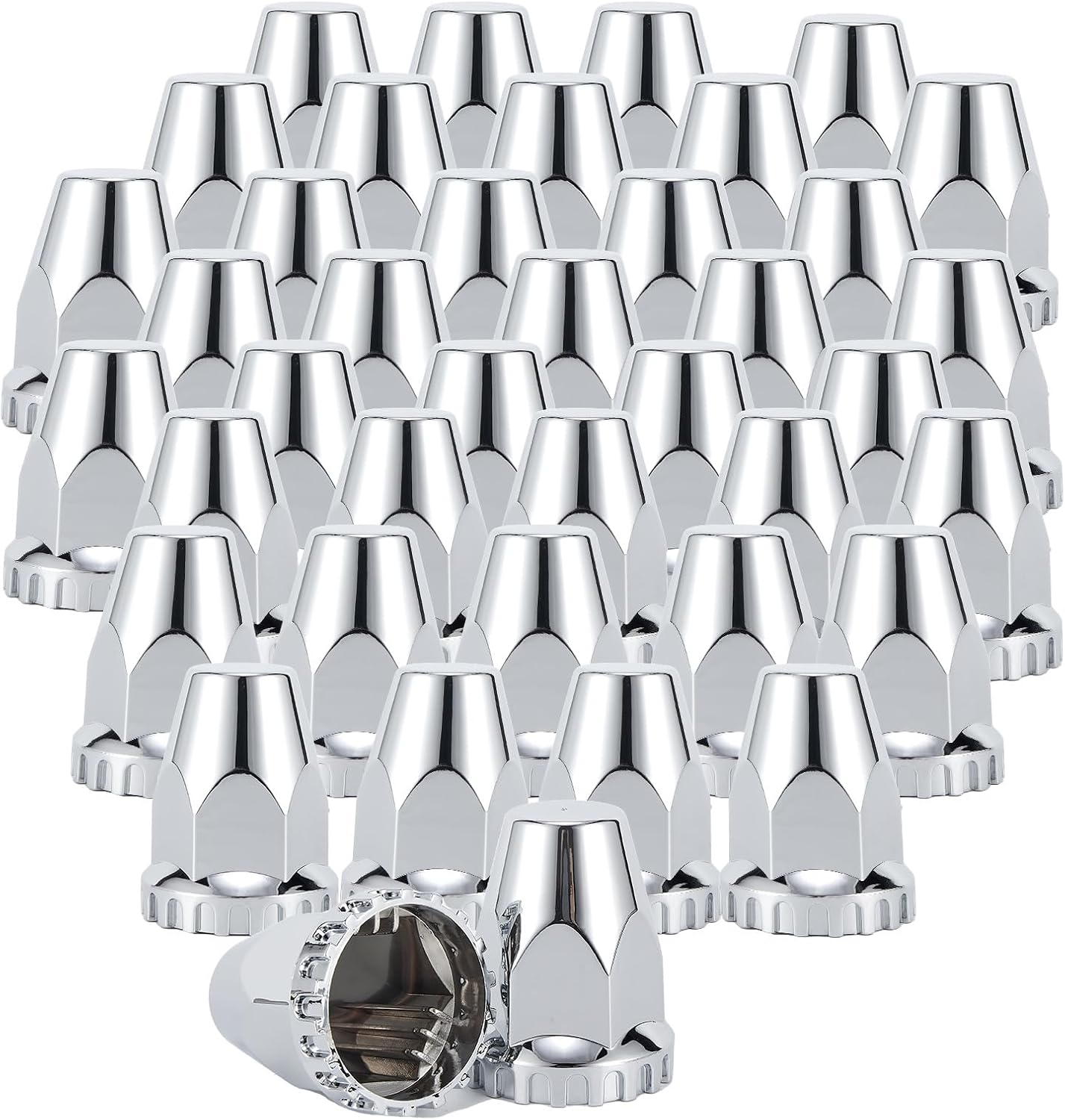 Tuercas llanta 33x70mm cromado set 40