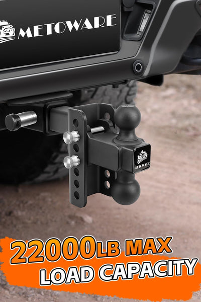 Enganche remolque ajustable 2" comp 22000 lbs