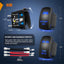 2 Pack interruptores basculantes LED 12V 24V azul con cables