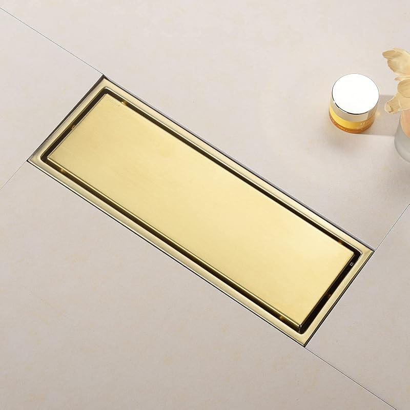 Tubo drenaje ducha 12" acero inox SUS304