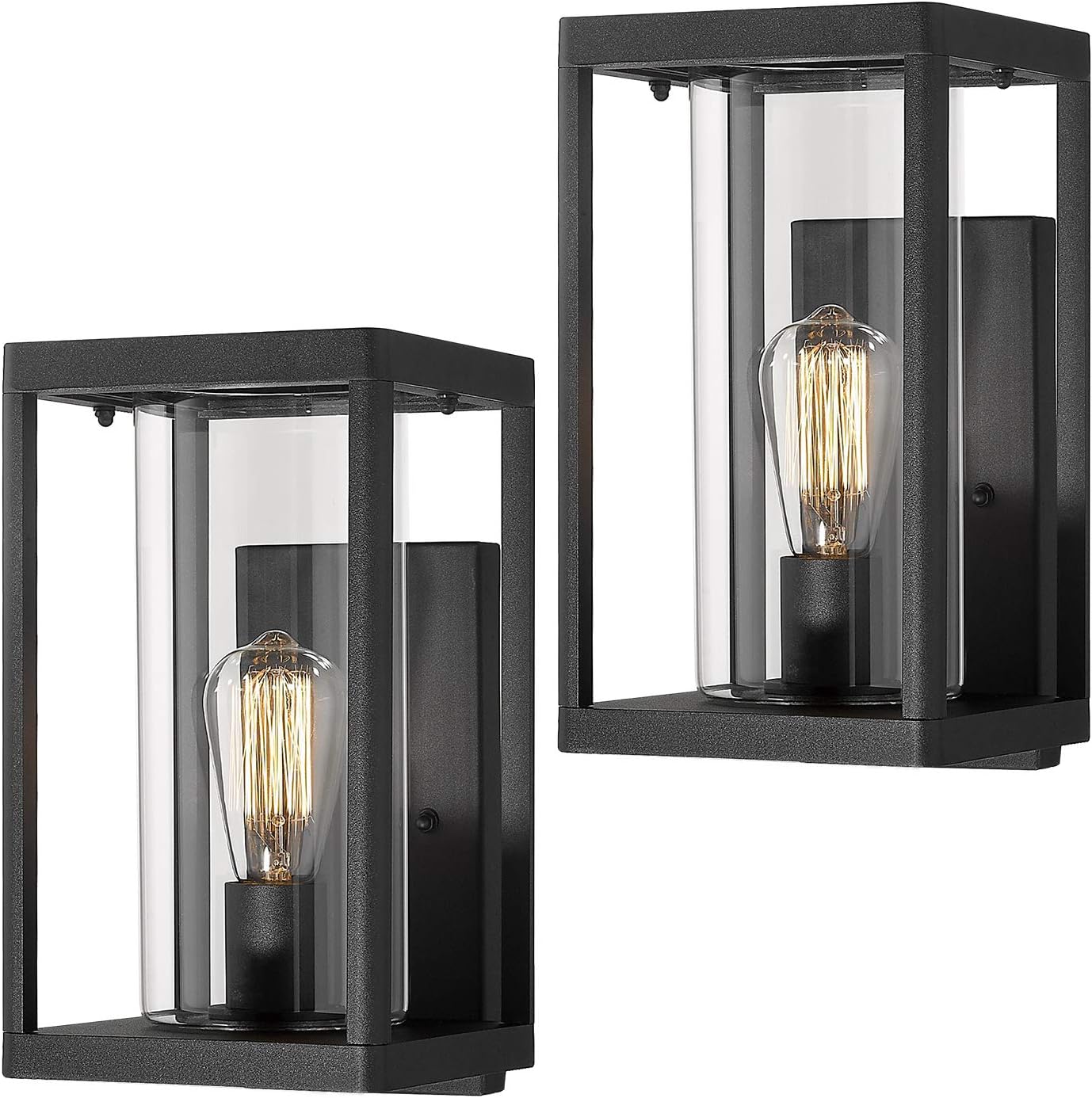 Luz pared exterior al aire libre A291W-2PK
