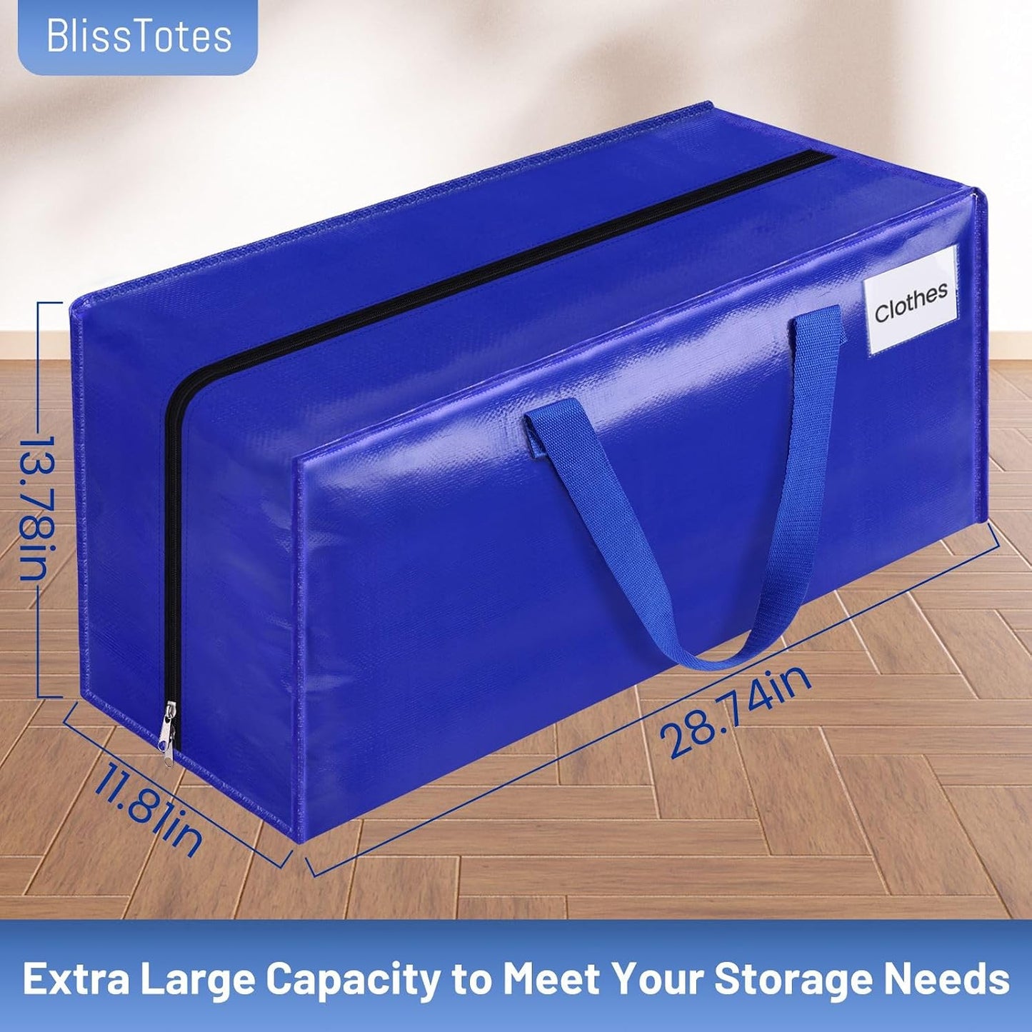 Bolsas mudanza resistentes 76L 6 Pzas