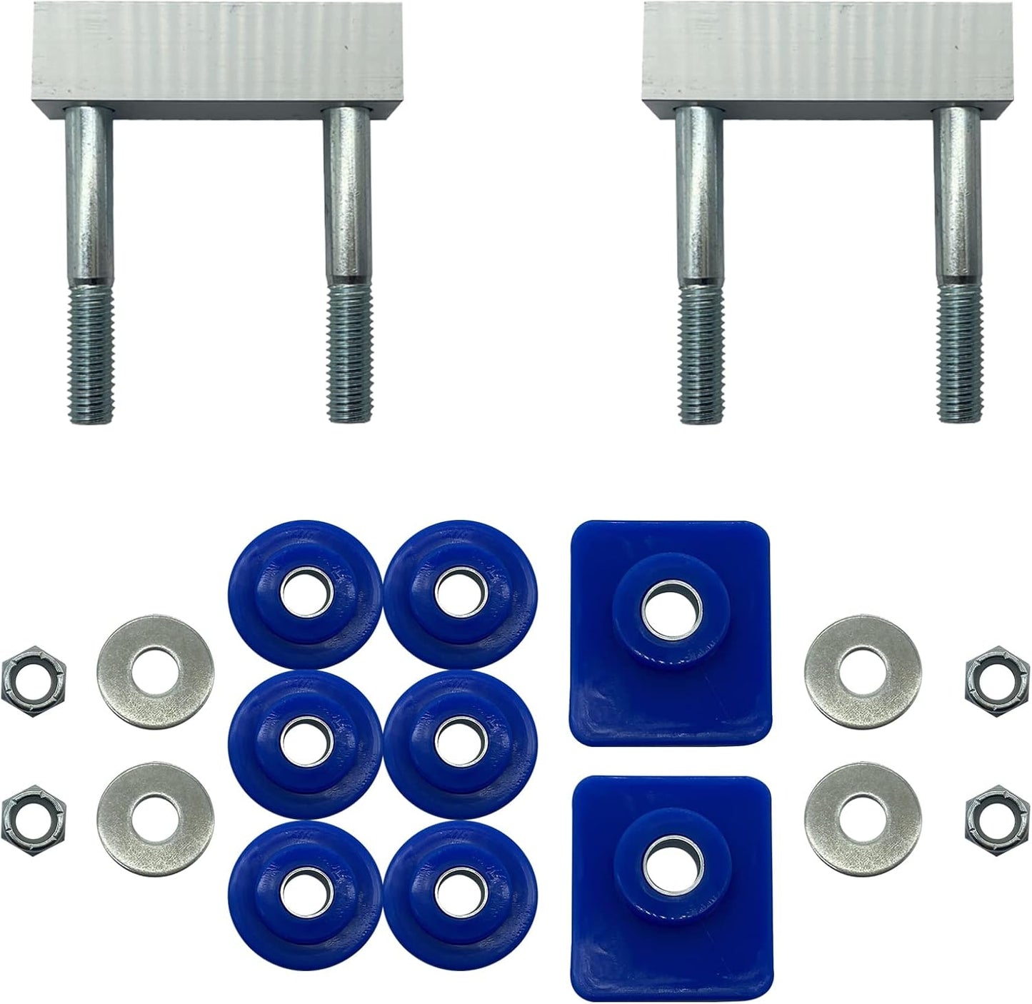 Kit buje pivote bisagra capó Peterbilt 379 azul