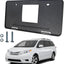 Soporte placa delantera textura negra comp Toyota Sienna