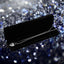 Joyero negro con perlas largas para collar y pulsera