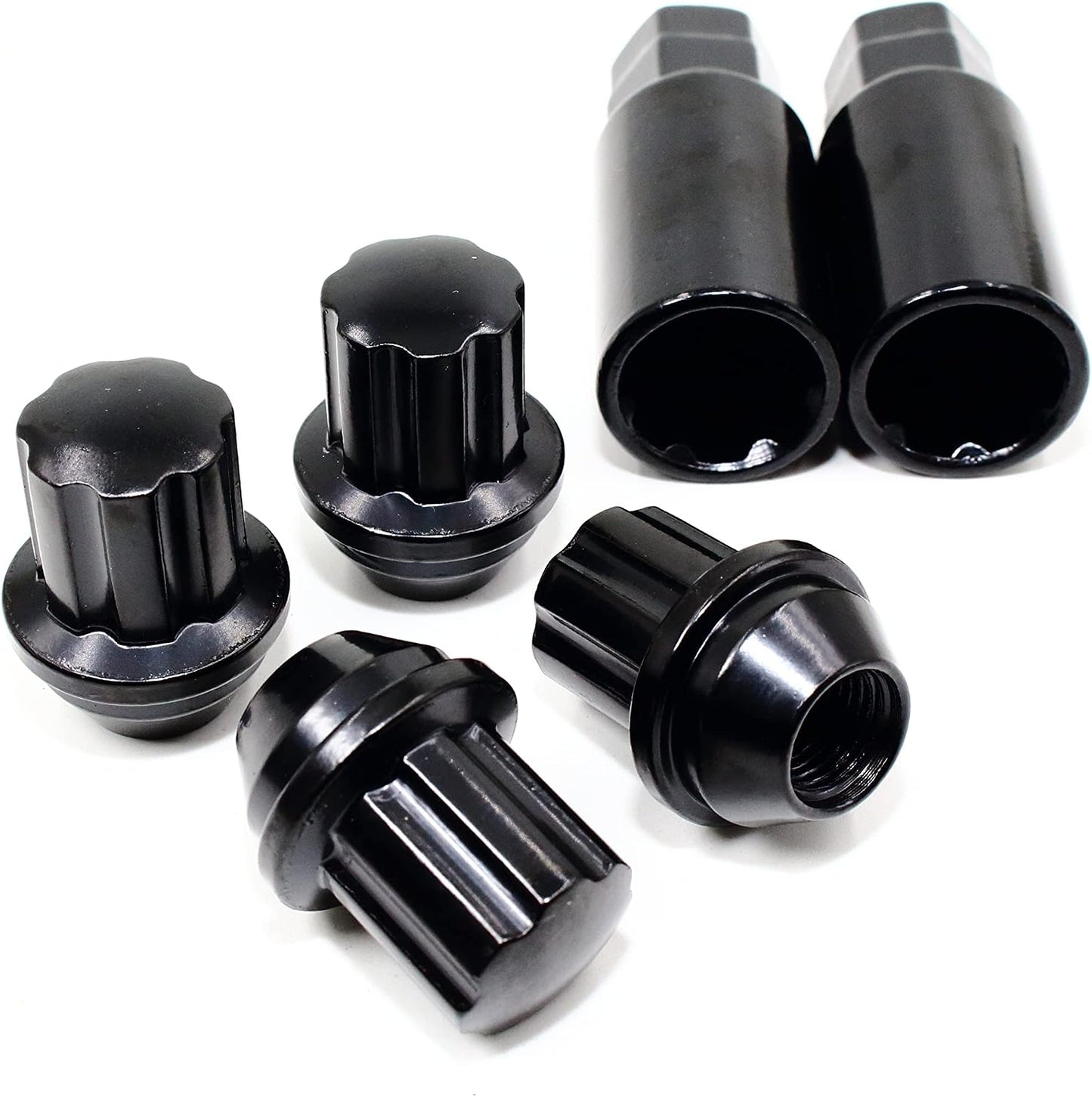 Set 4 cerraduras hexagonales Buick con 2 llaves negro