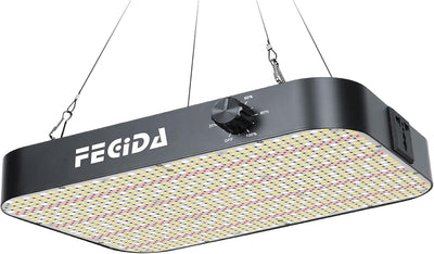 Luz crecimiento LED 130W espectro completo regulable 0-100%
