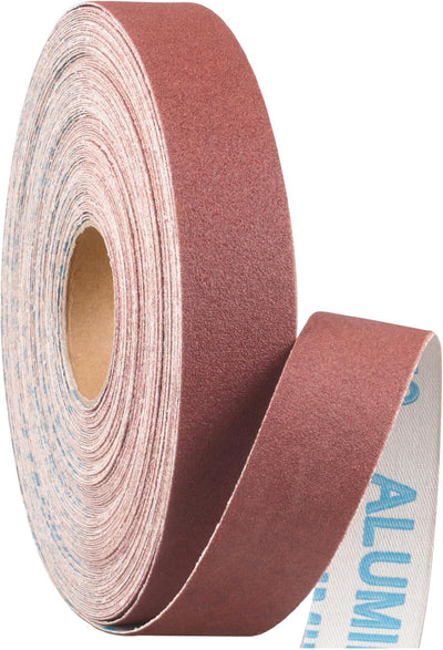 Rollo papel lija grano 120 1x85pies para madera y metal