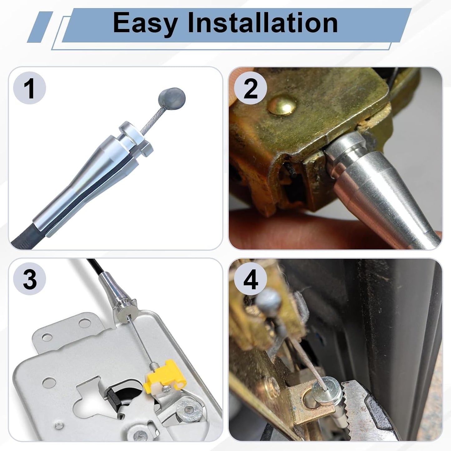 Kit reparación cables puerta Ford F150 F250 F350 Serie E