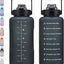 Botella agua 64-128oz sin BPA con asa y pajita