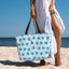 Bolsa playa mujer impermeable con bolsillo plegable