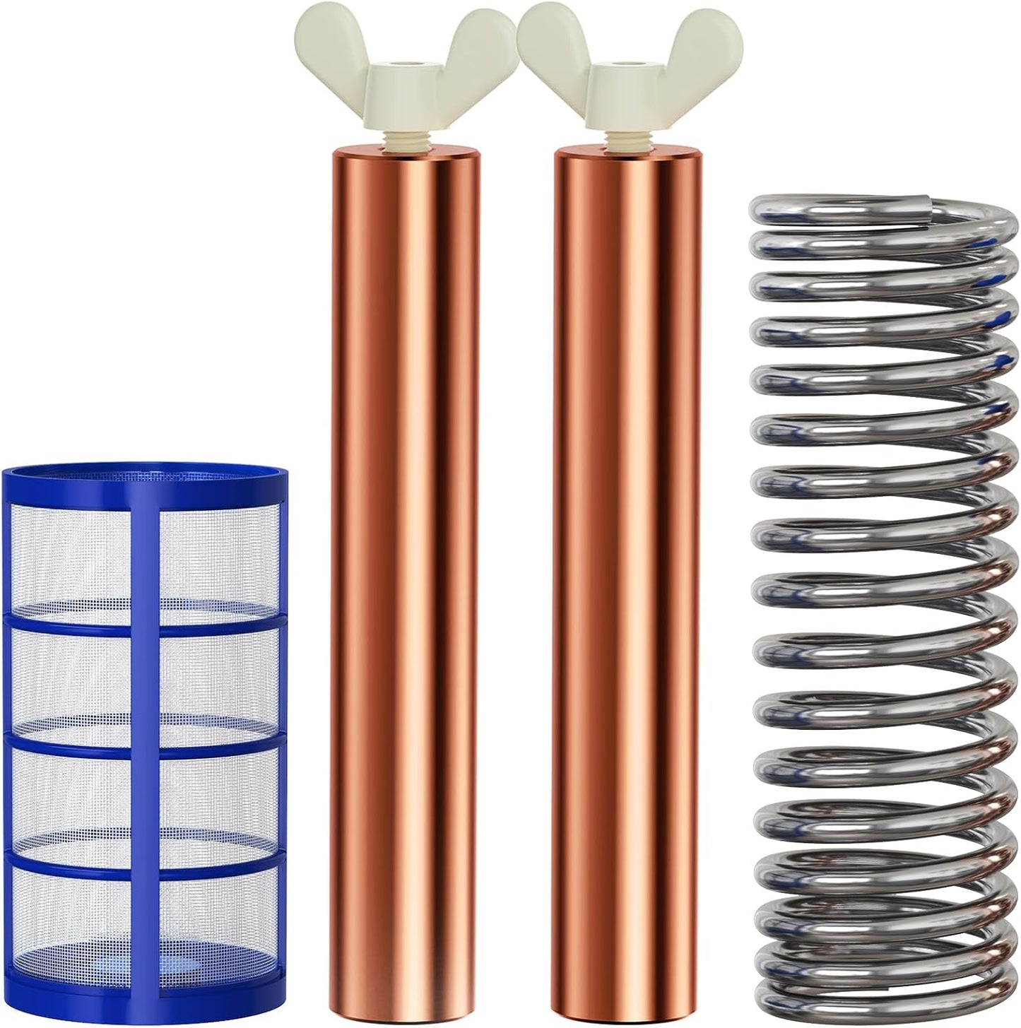 Kit repuesto cobre ionizador piscina 4.13x0.71pulg universal