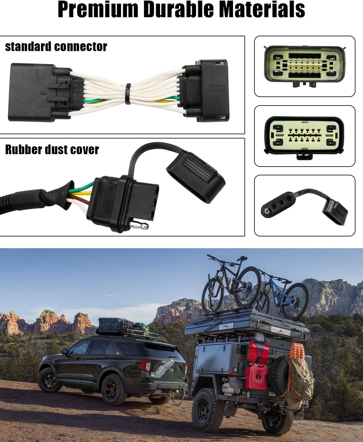 Arnés 4 pines Ford Explorer 11-19 Plug and Play