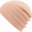 Gorro de lana cashmere doble capa para mujer y hombre