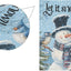 Bandera Navidad jardín 12x18" doble cara
