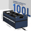 Organiz. maletero automóvil 100 litros plegable azul