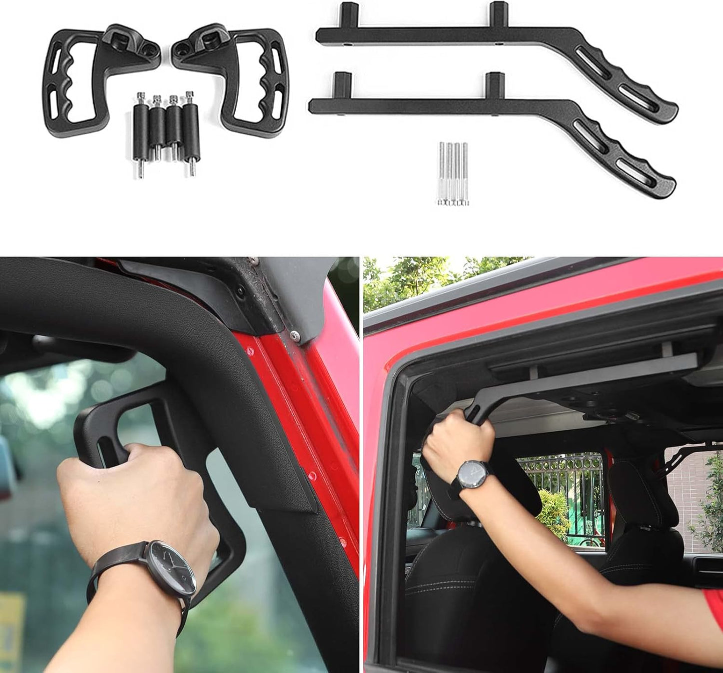 Manijas agarre metal comp Jeep Wrangler JK 07-18