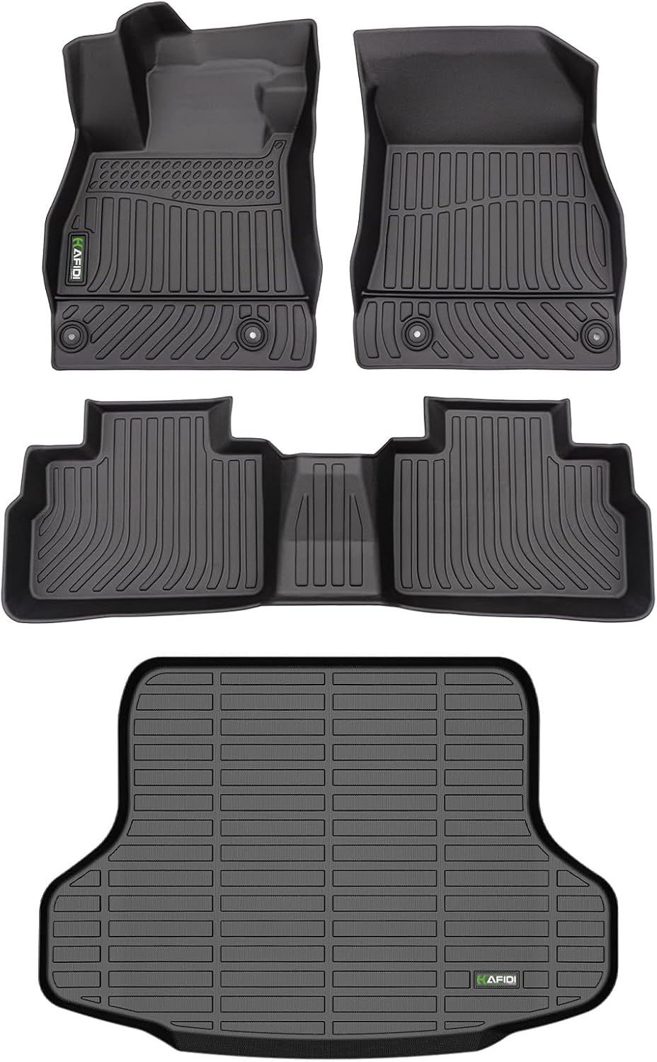 Set alfombrillas TPE antiderrap Nissan Sentra 20-25 negro
