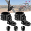 Soporte antena UTV ajustable negro Polaris RZR Can Am