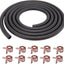 Manguera combustible 1/4" NBR 10ft 300PSI alta presion