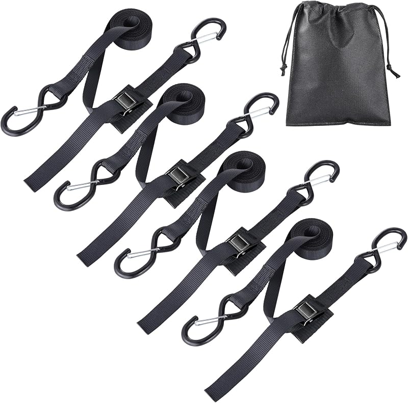 Correas amarre 1x8' para portaequipajes set 4