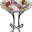 Baño cristal pájaros soporte metal jardín patio