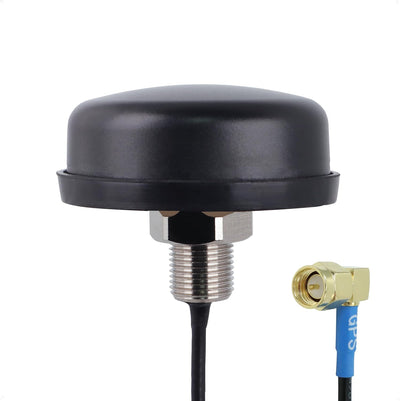 Antena GPS SMA disco 18" LNA 28dB