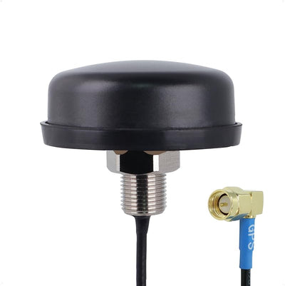 Antena GPS SMA disco 18" LNA 28dB