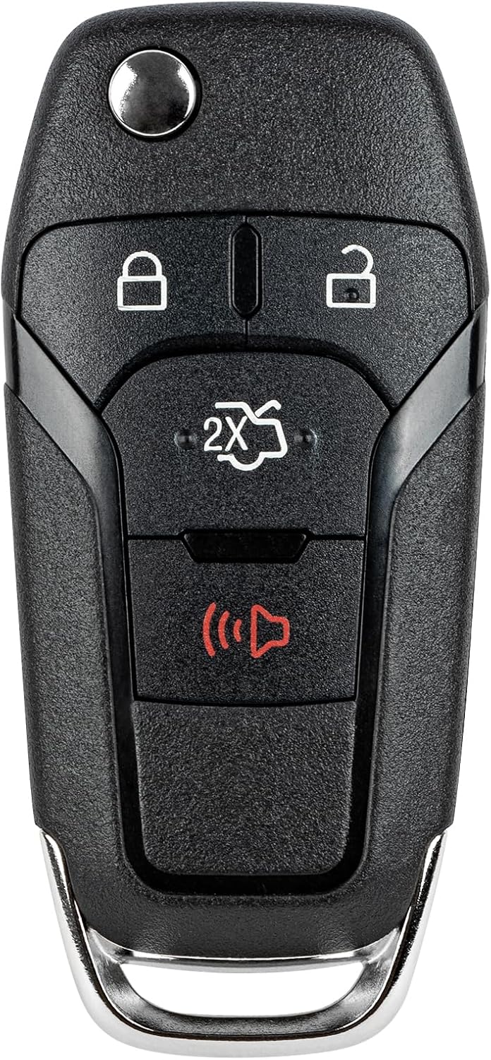 Llavero repuesto Ford Fusion 13-16 control remoto 4 botones