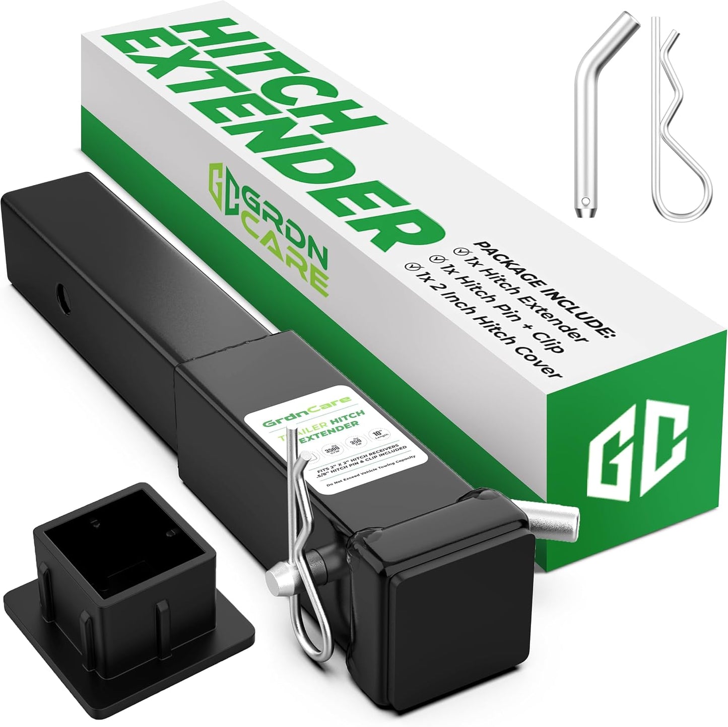 Extensor enganche remolque acero aleado 10pulg 3500GTW