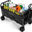 Carro plegable grande para playa y almacenamiento