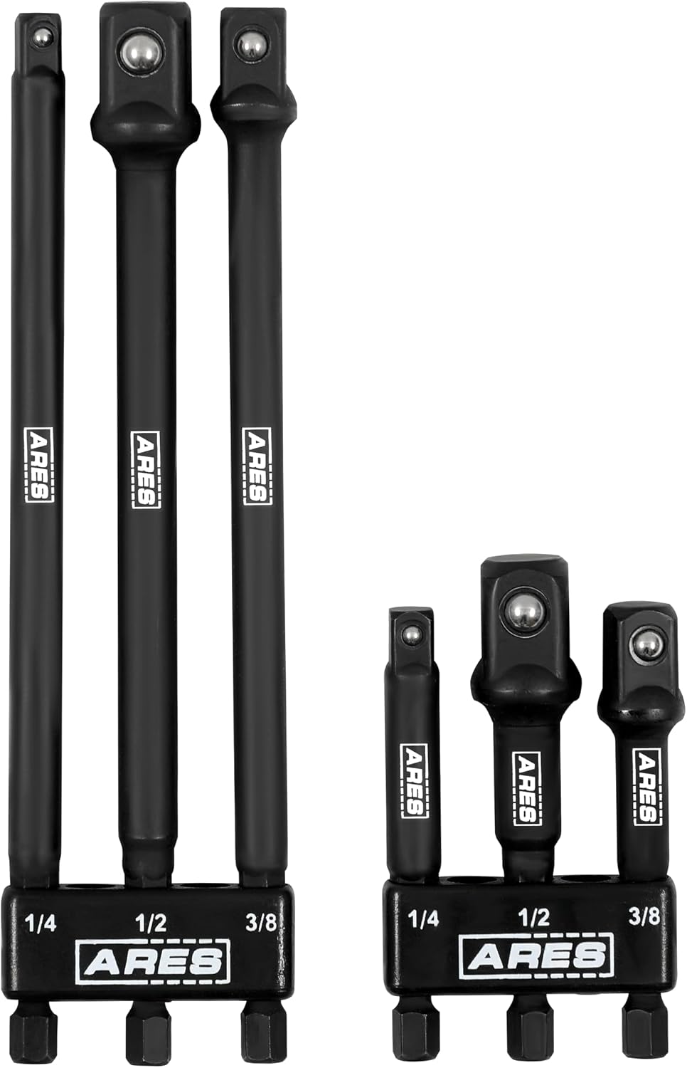 Set 6 Pzas Adaptadores Enchufe Impacto 3y6"