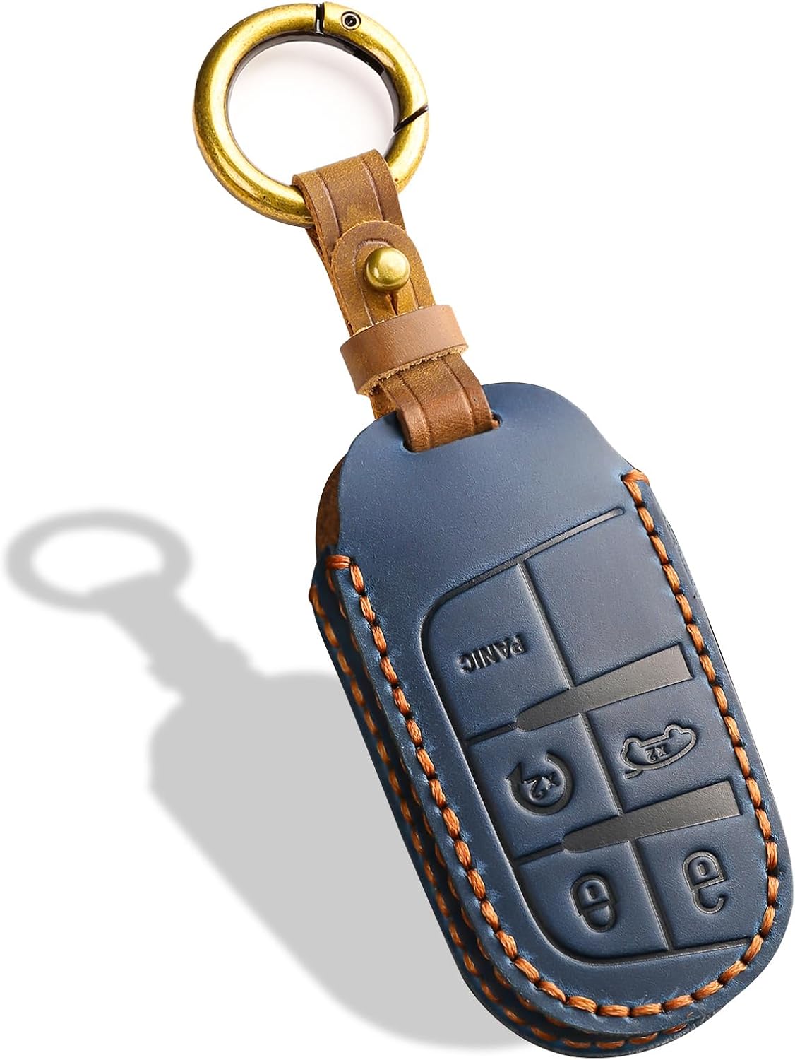Funda cuero llavero comp Jeep Grand Cherokee Compass