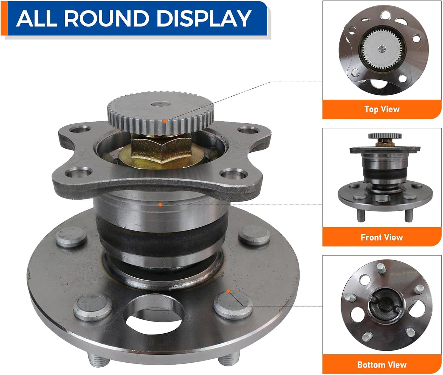 Cubo rueda trasera comp Toyota Avalon 95-04 Camry 97-01