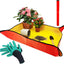 Tapete trasplante grueso naranja 39x30pulg impermeable jardinería