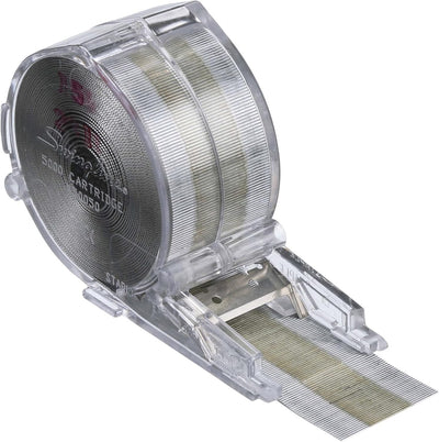 Cartucho grapas 1/4pulg 30 hojas para grapadora resistente