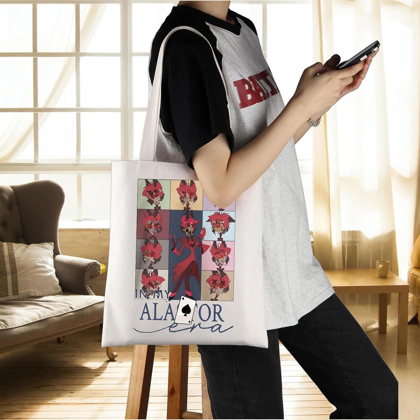 Bolsa Alastor Era Reutiliz. para Comestibles Anime