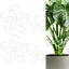 4 Soportes Tallo Planta Gancho Monstera Interior Exterior