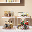 2 Pzas Lazy Susan Acrílico 9.05pulg para Gabinete
