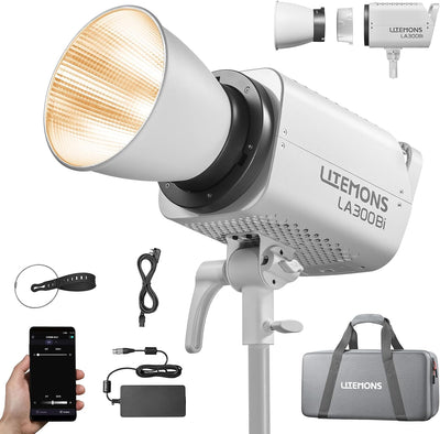 Luz LED bicolor estudio 330W 2800K-6500K