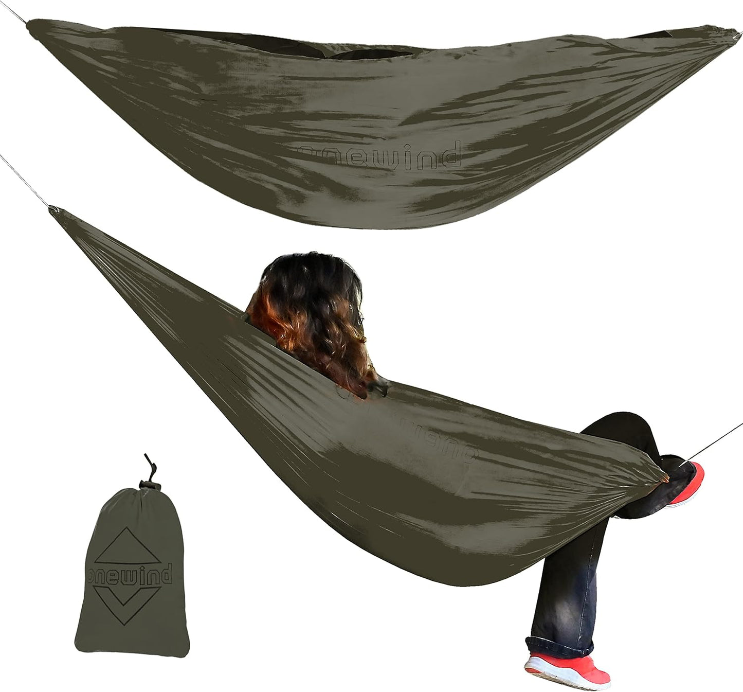 Hamaca portátil almacenamiento accesorios camping