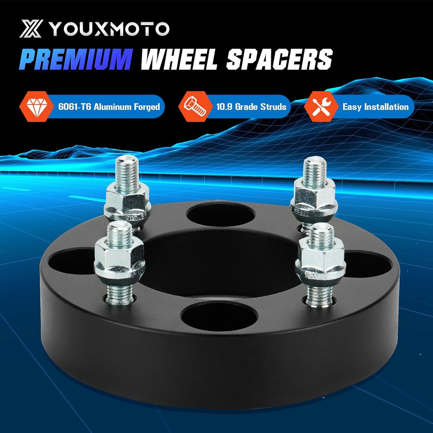Espaciadores rueda 1.5pulg ATV UTV para Foreman 400 450 500