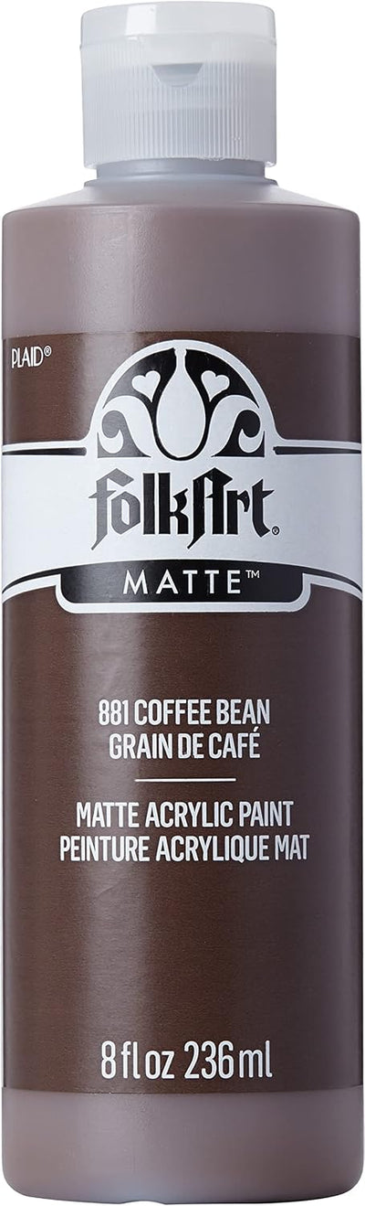 Pintura acrílica varios colores 8oz grano café