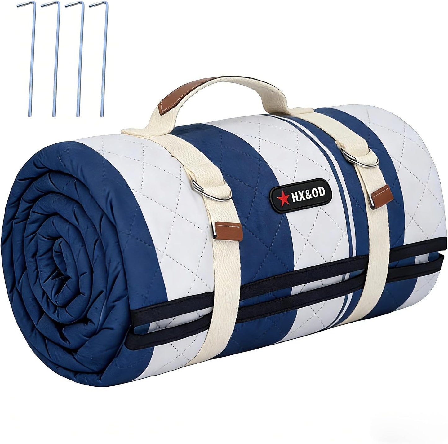 Manta picnic 80x80pulg impermeable plegable
