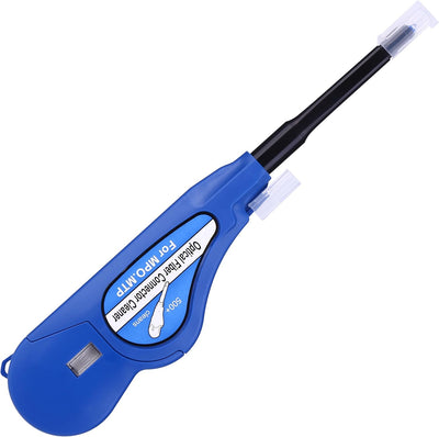 Limpiador fibra optica conector MTP/MPO cara final azul