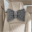 Almohada cuello coche con brillantina moño suave