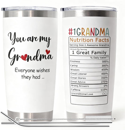 Vaso taza para abuela con texto You Are My Grandma
