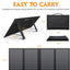 Cargador solar plegable 60W 18V 11 conectores