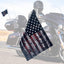 Bandera motocicleta EE.UU. 6x9" doble cara 3/8"